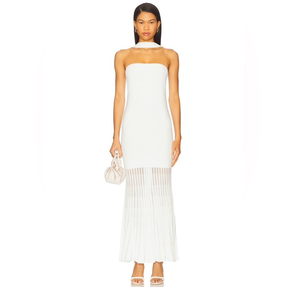 Elegant White  Dress